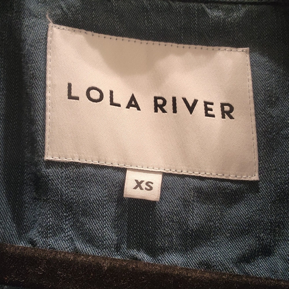 Lola River Button Down Shirt | Teal | Lightweight | XS - Picture 9 of 9